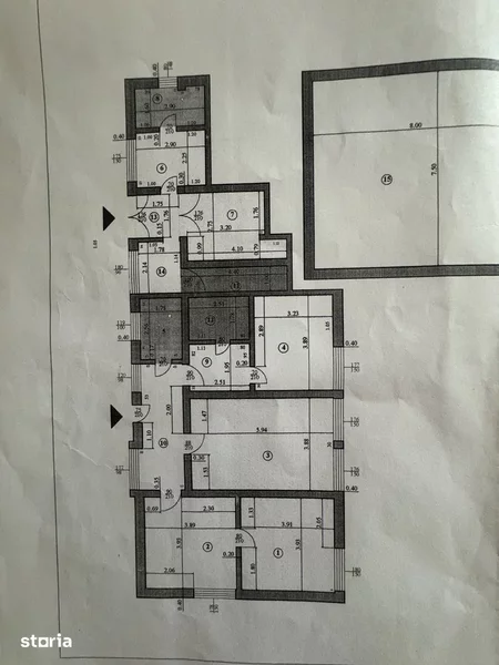 Parcul Carol, zona Filaret casa cu 2 bai, curte si centrala pe gaz